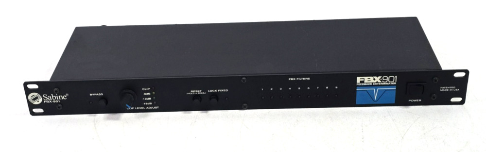 Sabine FBX901 Feedback Exterminator No Power Cord